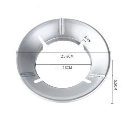 Cover Pelindung Kompor Gas Dudukan Kaki Stainless