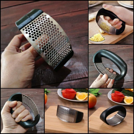 Alat Penghancur Bawang Putih Garlic Press Stainless Steel