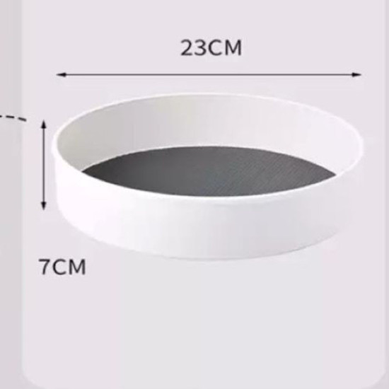 Rak Putar 360 Derajat Tempat Penyimpanan Wadah Dapur Serbaguna