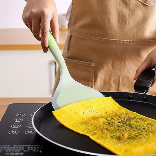 Sodet Anti Panas Spatula Alat Masak Bahan Silikon Tamagoyaki