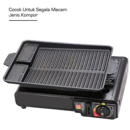 Yakiniku BBQ Grill Pan Alat Pemanggang Barbeque