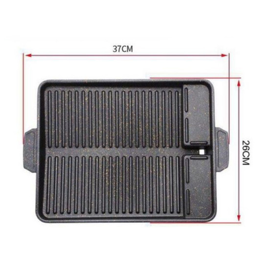 Yakiniku BBQ Grill Pan Alat Pemanggang Barbeque