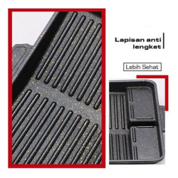 Yakiniku BBQ Grill Pan Alat Pemanggang Barbeque