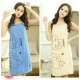 Baju Handuk Motif Wearable Bath Towel