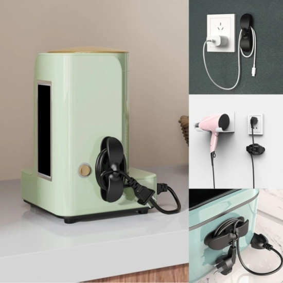 Gulungan Kabel Model Tempel Holder Penggulung Anti Kusut