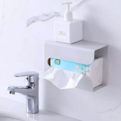 Tempat Tissue Tempel Dinding Bentuk Kotak - Kotak Tisu