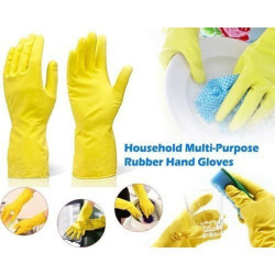 Sarung Tangan Karet Kuning Rubber Hand Gloves Multifungsi Sarung Tangan Karet Kuning Rubber Hand Gloves Multifungsi