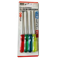 Obeng 4 Pcs Plus Minus 4 pcs Plus minus