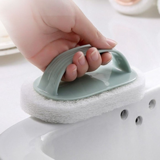 Sikat Spon Gagang Pembersih Rumah Tangga