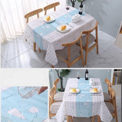 Taplak Meja 90x137cm PEVA Waterproof Peva