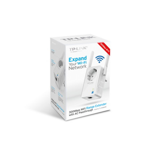TP-LINK TL-WA860RE 300Mbps WiFi Range Extender with AC Passthrough