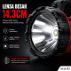 Aoki Senter LED 50 Watt Rechargeable 5400mAh LED 50W AK-6671MAX