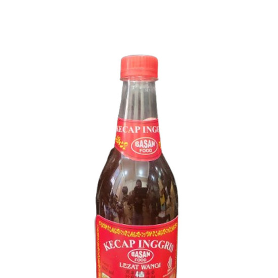 Basan Food Kecap Inggris Botol Plastik Besar 625ml