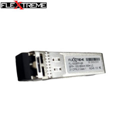 Flextreme FL-10GSFP-SR SFP Module 10G SFP+ Multimode 10Gbps Dual Core