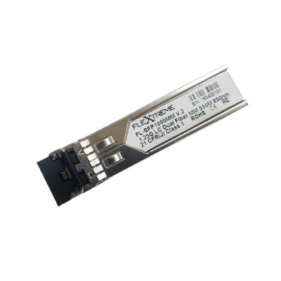 Flextreme FL-SFP1000MM V2 SFP Module 1000BaseSX Multimode Compatible HP Procurve