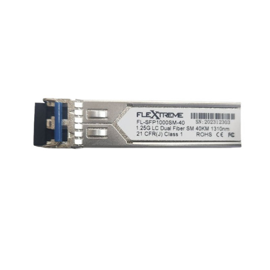 Flextreme FL-SFP1000SM-40 SFP Module 1000Mbps Singlemode 40 Km