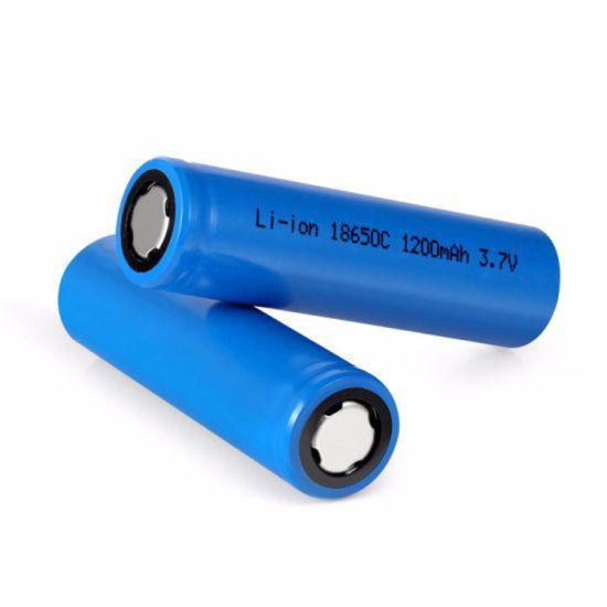 Baterai 18650 Battery Rechargerable Li-Ion 1200mAh 3.7V