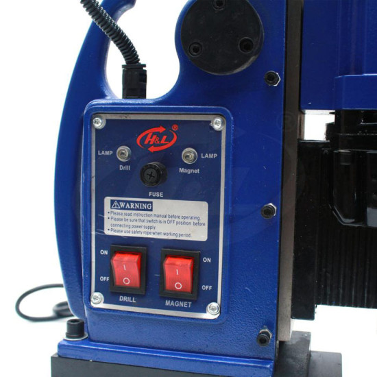 HL 8828B Mesin Bor Magnet Magnetic Drill 1300 Watt 1300W
