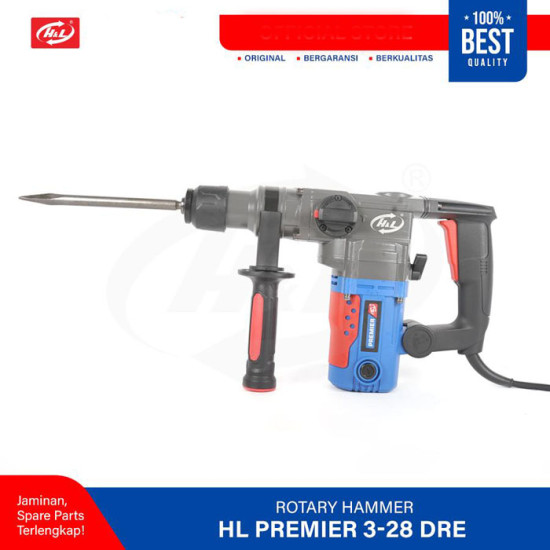 HL Premier 3-28 DRE Rotary Hammer Mesin Bor Bobok Beton 900W 900 Watt