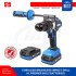 HL Premier 818 Mesin Bor Nirkabel 2 Baterai Cordless Brushless Impact Drill 2 Battery