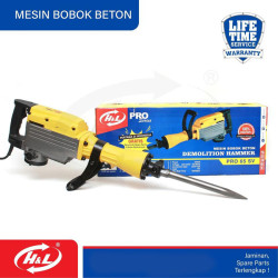 HL Pro 65 SV Demolition Hammer Mesin Bor Bobok Beton 1240 Watt