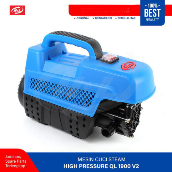 HL QL-1900 N1900 V.2 Mesin Semprot Air Cuci Steam High Pressure Jet Cleaner 700 Watt