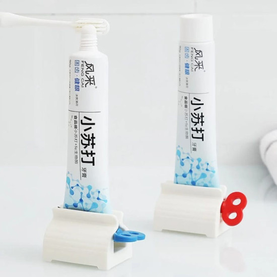 Penjepit Pasta Gigi Roll putar Dispenser odol Putar