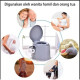 Kloset Duduk Portable Lengkap Dengan Ember Toilet Ibu Hamil Lansia Bahan PP