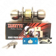 Zanetto Kunci Pintu Bulat Stainless Kenop