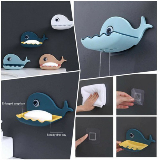Kotak Sabun Batang Kamar Mandi Model Paus