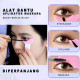 Aplikator atau cetakan  Mascara Eyeliner Eyeshadow 3in1 Bahan Silikon