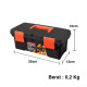 Kenmaster Tool Box Mini B250 Toolbox Kotak Perkakas Plastik 10 Inch 25 cm