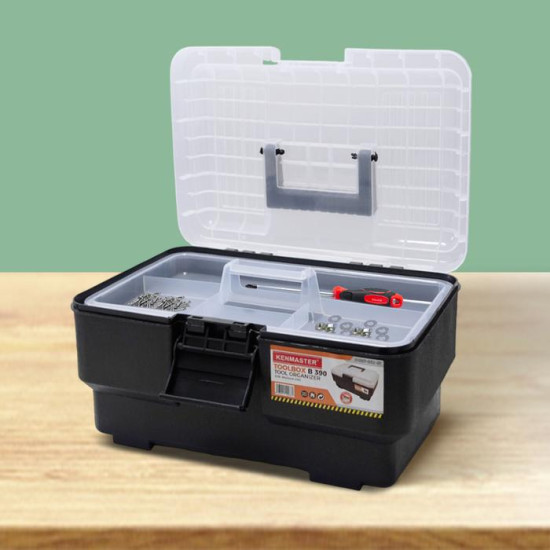 Kenmaster Tool Box  B390 Toolbox Tempat Penyimpanan Perkakas Organizer