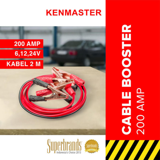 Kenmaster Booster Cable 200 Ampere - Kabel Jumper Aki 200A