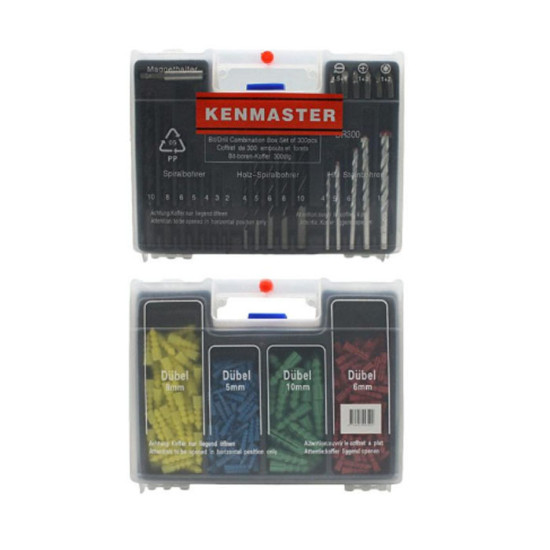 Kenmaster Mata Bor Besi Kayu Tembok dan Mata Obeng C3001