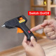 Kenmaster KM-KS15 Glue Gun 15Watt Switch On Off - Lem Tembak