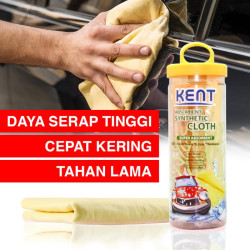 Kent Super Absorbent Synthetic Cloth Plas Chamois Kanebo Dengan Box Menarik