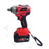 Kenmaster KM-2018 Cordless Impact Wrench Alat Pembuka Baut 2 Baterai
