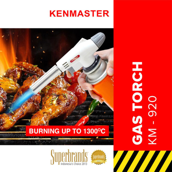 Kenmaster KM-920 Gas Torch Pemantik Butane Flame Gun