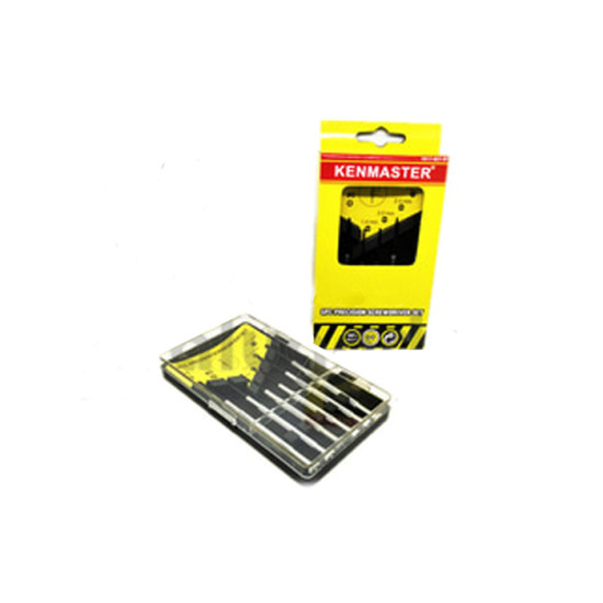 Kenmaster Obeng Jam 6 Pcs Mini Screwdriver Set 6Pcs