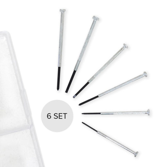Kenmaster Obeng Jam 6 Pcs Mini Screwdriver Set 6Pcs