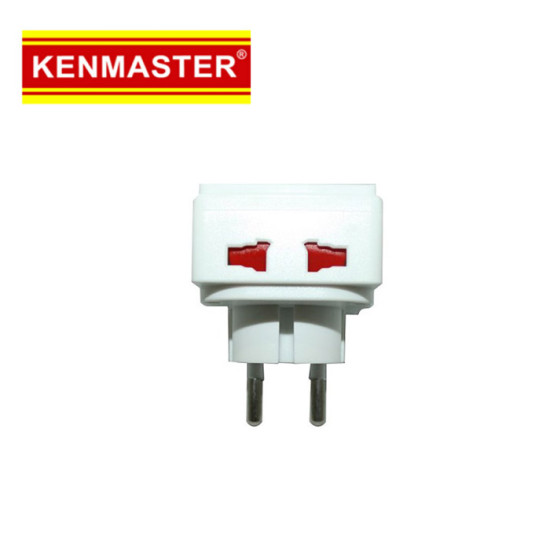 Kenmaster Steker Adaptor Plug 2 USB S0203
