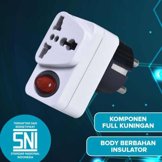 Kenmaster Steker ON OFF WA II 9S-Kenmaster Steker XX-508C