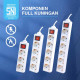 Kenmaster Stop Kontak 6 Lubang F1 Switch On Off Kenmaster Stop Kontak 6 Lubang F1 Switch On Off
