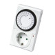 Kenmaster Stop Kontak Timer Listrik Manual Analog 24 Jam