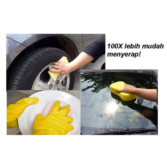 Kent Super Jumbo Car Sponge  Busa Spon Spons Cuci Mobil Motor