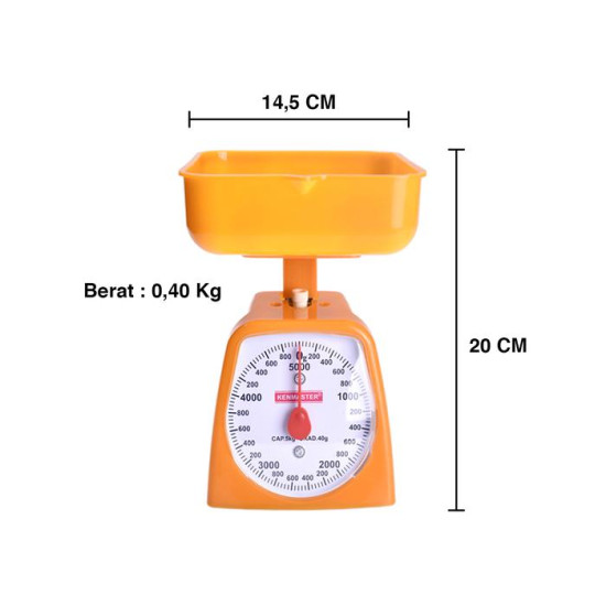 Kenmaster Timbangan Kue 5Kg 5 Kg