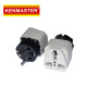 Kenmaster XX-407A WA9 WA-9 Steker Plug Adaptor Colokan 3 Kaki ke 2 Kaki