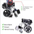 Kursi Roda Lipat Ukuran 16 Inch Travel Wheelchair