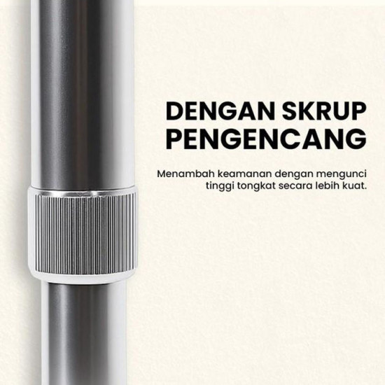 Alat Bantu Jalan Lansia Orang Tua Tongkat 4 Kaki Premium